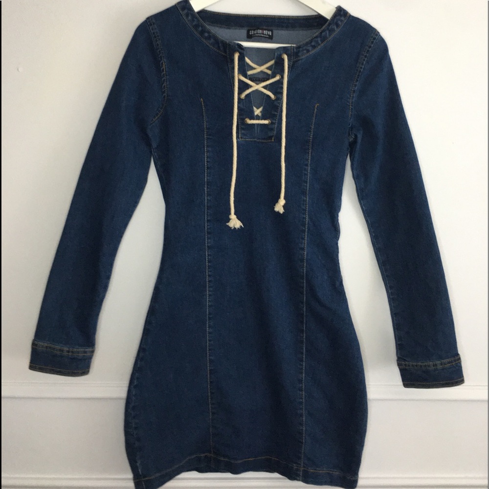 Denim Dark blue Dress